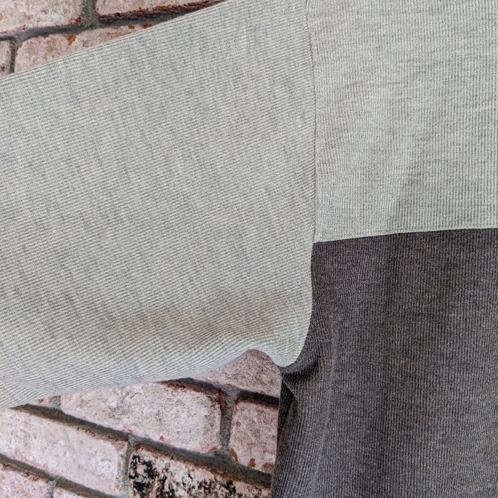 🥾 Faded Glory Light Long-Sleeved Thermal Shirt Beige & Brown Men's Large - Picture 3 of 6
